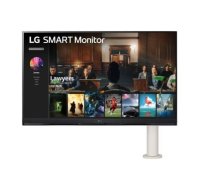 LG Electronics Monitor 32SQ780S-W 32 cale Smart 4K UHD webOS Ergo | 32SQ780S-W  | 8806091855091 | MONLG-MON0190