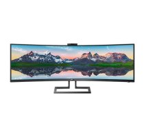 Philips Monitor 48.8 inch 499P9H Curved VA HDMIx2 DP USBC | 499P9H/00  | 8712581753719 | MONPHIMON0029