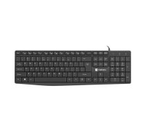 Natec Keyboard Nautilus US slim black | UKNATRSP0000035  | 5901969435399 | NKL-1950