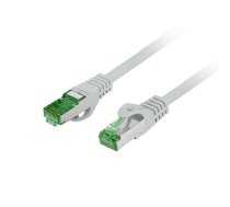 Lanberg Patchcord cat.7 S/FTP LSZH CU 0.25M fluke passed grey | AKLAGKSP7000001  | 5901969434163 | PCF7-10CU-0025-S