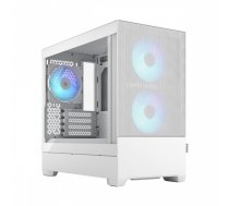 Fractal Design PC case Pop Mini Air TG Clear Tint RGB white | KOFDEOE0POR1M01  | 7340172703228 | FD-C-POR1M-01