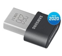 Samsung Pendrive FIT Plus USB3.1 256 GB Gray MUF-256AB/A | SGSAM3256FIT003  | ABEAN-SG70333 | MUF-256AB/APC