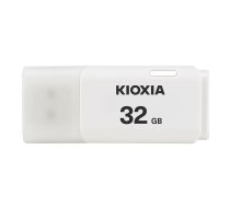 Kioxia Pendrive Hayabusa U202 32GB USB 2.0 White | LU202W032GG4  | 4582563850200 | PAMKIXFLD0002