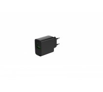 Gembird Power Delivery Charger USB-A USB-C 20W Black | AZGEMUL00000023  | 8716309128643 | TA-UC-PDQC20-01-BK