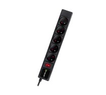 Tracer Power strip PowerGear 1.5m Black 5 sockets | ALTRAZA00046843  | 5907512866870 | TRALIS46843