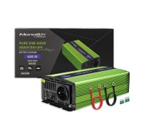 Qoltec Pure Sine Wave Inverter Monolith, 300W, 600W | AZQOLUS00051940  | 5901878519401 | 51940