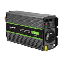 Qoltec Pure Sine Wave Inverter Monolith, 600W, 1200W | AZQOLUS00051933  | 5901878519333 | 51933