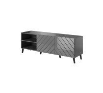 RTV cabinet ABETO 150x42x52 graphite/gloss | ABETO RTV150 GR  | 5903815006449 | STVCMMZPM0203