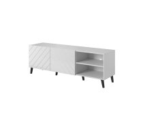 RTV cabinet ABETO 150x42x52 white/white glossy | ABETO RTV150 BI  | 5903815006425 | STVCMMZPM0201