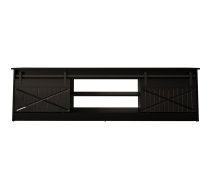 RTV GRANERO 200x56.7x35 black/black gloss cabinet | GRANERO RTV CZ  | 5903815007217 | STVCMMZPM0245