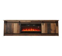 RTV GRANERO + fireplace cabinet 200x56.7x35 old wood | GRANERO+KOM OLD  | 5903815007446 | STVCMMZPM0251