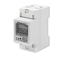 Qoltec Single phase consumption meter, 230V, DIN rail | QUQOLME00050899  | 5901878508993 | 50899