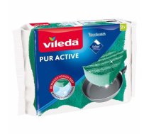 Sponge Scourer Vileda Pur Active 2 pc(s) | 169474  | 4023103070257 | SPDVI1ZMY0010