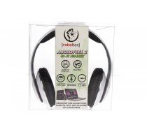 Rebeltec Stereo headphones with 4pin mini jack AUDIOFEEL2 WHITE | UHRECRMP009  | 5903111078225 | RBLSLU00016