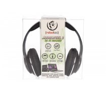 Rebeltec Stereo Headset with microphone, 4pin mini jack AUDIOFEEL2 BLACK | UHRECRMP007  | 5903111078232 | RBLSLU00014
