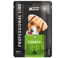 SUPER BENO Junior Turkey - wet dog food - 100 g | DLPSBEKAM0001  | 5905397021513 | DLPSBEKAM0001