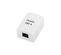 Lanberg Surface mount box 1x RJ45 Cat.6 white | OU6-0001-W  | 5901969404234 | KGWLAEPUS0006