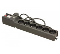 Lestar Surge protector LX610 1,5M BLACK | ALLESLX611C  | 5901966004673 | 1966004673