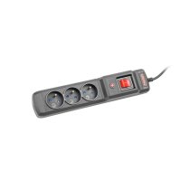 Armac Surge Protector M3 Multi 1.5m black (3 slots) | ALARAPB00000009  | 5904722193178 | M3/15/CZ