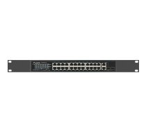 Lanberg Switch 24x 100MB POE+ /2x COMBO 250W RSFE-24P-2C-250 | NULAGSW24100001  | 5901969440300 | RSFE-24P-2C-250