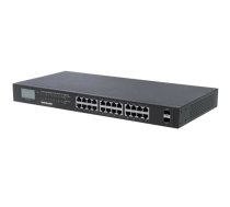 Intellinet Switch Gigabit 24x RJ45 PoE+, 2x SFP, LCD | NUITLSS24561242  | 766623561242 | 561242