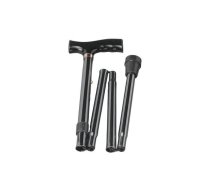 Telescopic height-adjustable folding cane RF-520 - Black | PORREHLOR0001  | 5903940702254 | PORREHLOR0001