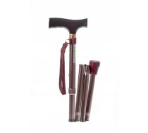 Telescopic height-adjustable folding cane RF-520 - Brown | PORREHLOR0002  | 5903940702261 | PORREHLOR0002