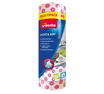 Universal Clothes Vileda Light & Soft roll 40 pc(s) | 159516  | 4023103192614 | SPDVI1SCI0007