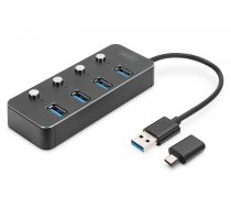 Digitus USB 3.0 Hub, 4-port DA-70247 | NUASSUS4P000017  | 4016032486992 | DA-70247