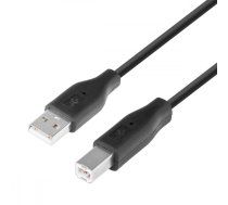 TB USB AM-BM cable 1.8 black | AKTBXKU1PABW18B  | 5902002055345 | AKTBXKU1PABW18B