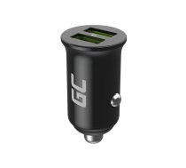 Green Cell USB car charger GC PowerRide Nano36 | ASGCELXCADM36AA  | 5904326375833 | CADM-GC-36AA