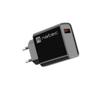 Natec USB Charger Ribera 1x USB-A black | AZNATUL00000012  | 5901969443073 | NUC-2058