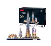 Van der Meulen 3d Puzzle City Line Dubai LED | 306-L523H  | 6944588205232 | WLONONWCRBIRL