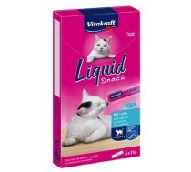 VITAKRAFT Liquid Snack Salmon - cat treats - 6 x 15g | DLZVKAHIP0002  | 7610376164232 | DLZVKAHIP0002