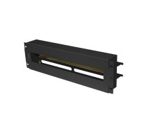 Lanberg Voltage distribution panel 3U 19 inches with DIN ts-35 rail, black | NULAGOR00000090  | 5901969439274 | AK-VDP103-B