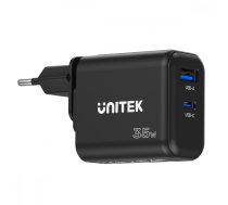 Unitek Wall Charger GaN PD 35W USB-C + USB-A | AZUNIUL00000003  | 4894160049759 | P1119A