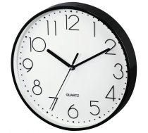 Hama Wall clock Hama PG-220 low-noise black | QUHAMZE00186343  | 4047443412232 | 186343