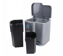 WASTE SEGREGATION BIN DUO 2 CONTAINERS 21L CURVER | 234471  | 3253924027098 | WLONONWCRBLPG