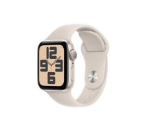 Apple Watch SE GPS 40mm Starlight Aluminium Case with Starlight Sport Band - M/L | ATAPPZABS2MR9V3  | 195949003356 | MR9V3QP/A