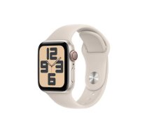 Apple Watch SE GPS + Cellular 40mm Starlight Aluminium Case with Starlight Sport Band - S/M | ATAPPZASS2MRFX3  | 195949006111 | MRFX3QP/A