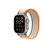 Apple Watch Ultra 2 GPS + Cellular, 49mm Titanium Case with Orange/Beige Trail Loop - M/L | ATAPPZASU1MRF23  | 194253830931 | MRF23WB/A