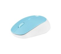 Natec Wireless mouse Harrier 2 white-blue | UMNATRBD0000034  | 5901969436488 | NMY-1963