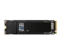 SAMSUNG SSD|SAMSUNG|990 EVO Plus|1TB|M.2|PCIe Gen5|NVMe|TLC|Write speed 6300 MBytes/ sec|Read speed 7150 MBytes/ sec|2.38mm|TBW 1200 TB|MZ-V9S1T0BW
