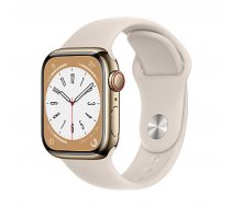 APPLE Watch Series 8 45mm GPS Aluminum Case Gold Demo smart pulkstenis