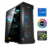 MDATA GAMING Core i7-14700F 32GB 512GB SSD RTX 4060 TI 8GB Windows 11 Stacionārais dators