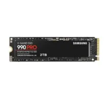 SAMSUNG SSD|SAMSUNG|990 PRO|2TB|M.2|PCIE|NVMe|MLC|Write speed 6900 MBytes/ sec|Read speed 7450 MBytes/ sec|2.3mm|TBW 1200 TB|MTBF 1500000 hours|MZ-V9P2T0BW