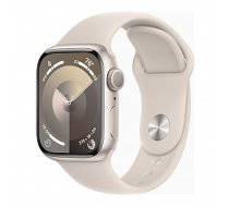 APPLE Watch Series 9 45mm GPS Aluminum Case Silver smart pulkstenis