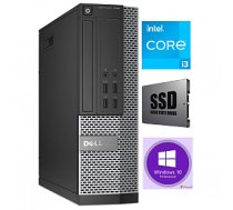 DELL OPTIPLEX 7020 SFF i3-4130 4GB 240GB SSD Windows 10 Professional Stacionārais dators