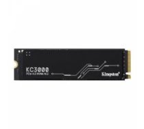 KINGSTON SSD|KINGSTON|KC3000|4TB|M.2|PCIE|NVMe|3D TLC|Write speed 7000 MBytes/ sec|Read speed 7000 MBytes/ sec|3.5mm|MTBF 1800000 hours|SKC3000D/ 4096G