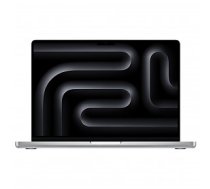 APPLE 14" Macbook Pro M3 Pro 18GB 512GB SSD MacOs Silver Portatīvais dators